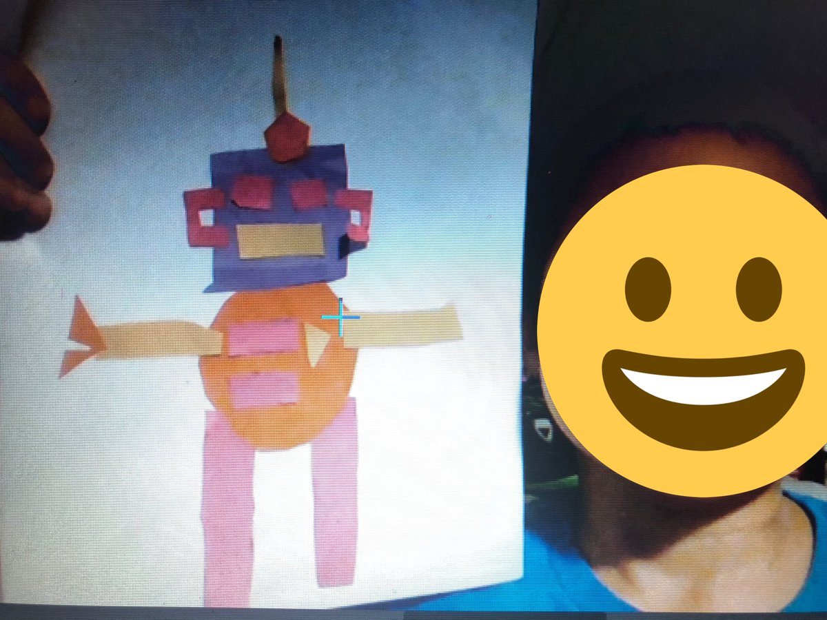 FergusMs's tweet photo. 1st grade Family Helper Robot Collage! #elementaryart #1stgradeart #MVWSart #arted4ever https://t.co/Z0sBqqsPLi