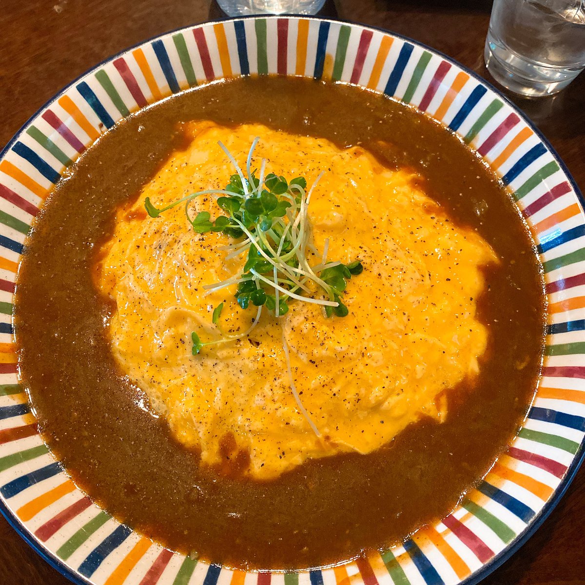 umaumaOK's tweet photo. 滋��の知る人ぞ知るオムライスのお店、オムライスケンゾウさんに行ってきました！
ふわふわトロトロで美味しかったぁ☺️ https://t.co/RTZv3xHBGG