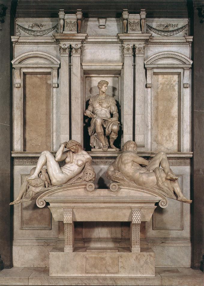 Tomb of Giuliano de Medici, 1533 #michelangelo #highrenaissance