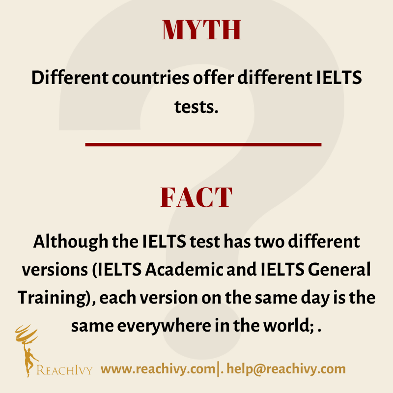 ReachIvy's tweet photo. There are various myths in the study abroad spectrum, let us help clear a few of them.
#BreakTheMBACode #mythandfact #mythfact https://t.co/g9drVvPQ9V