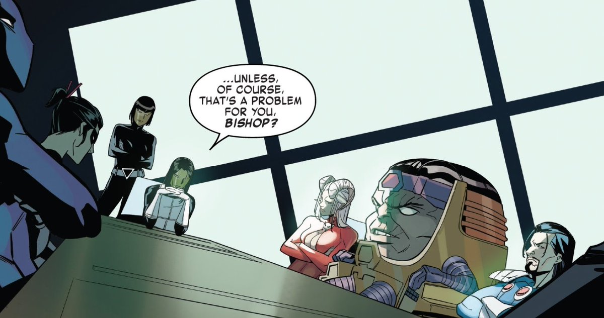 — kate's parents, eleanor and derek, have been known to work with madame masque, a known villain. eleanor was presumed dead, before this reveal.