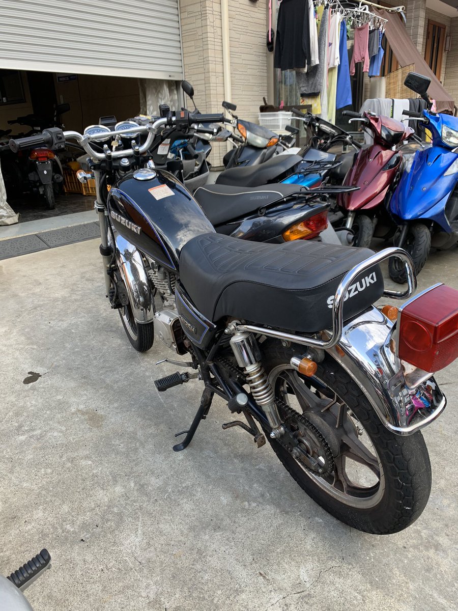 3103garage 東京 Gn125 吸い込み仕様 11万円 マフラー吸い込み加工済み セルにて始動します シート張り替え済み 綺麗ですよ 3103garage 東京 Gn125 吸い込み仕様 11万円 マフラー吸い込み加工済み セルにて始動します シート張り替え済み 綺麗ですよ