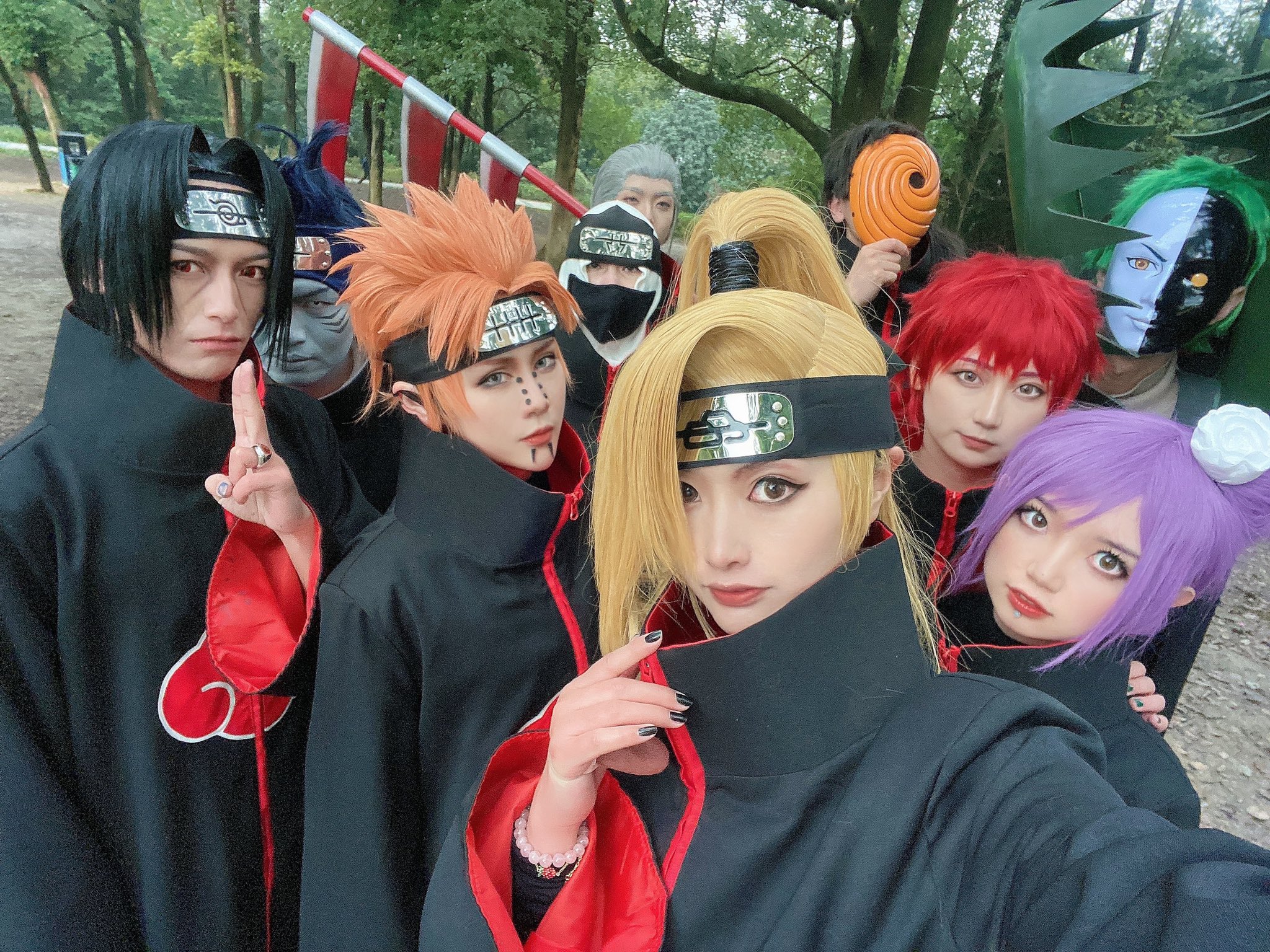 Riya梨野 みんなカッコイイ Naruto ナルト疾風伝 Cosplay コスプレ コスプレイヤーさんと繋がりたい 暁 T Co 6jmgjghffe Twitter