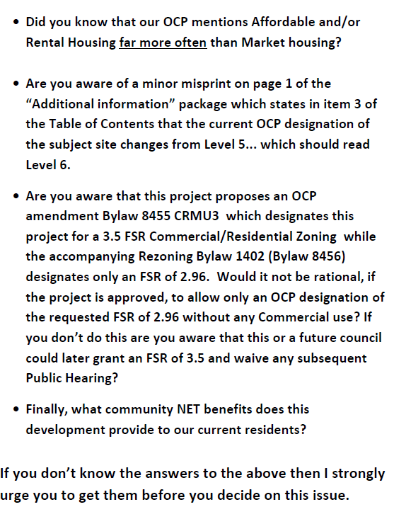 Speaker 10, Corrie Kost has mostly solved his technical issues. He's emailed his presentation to Council and is reading from it so I will include it here.