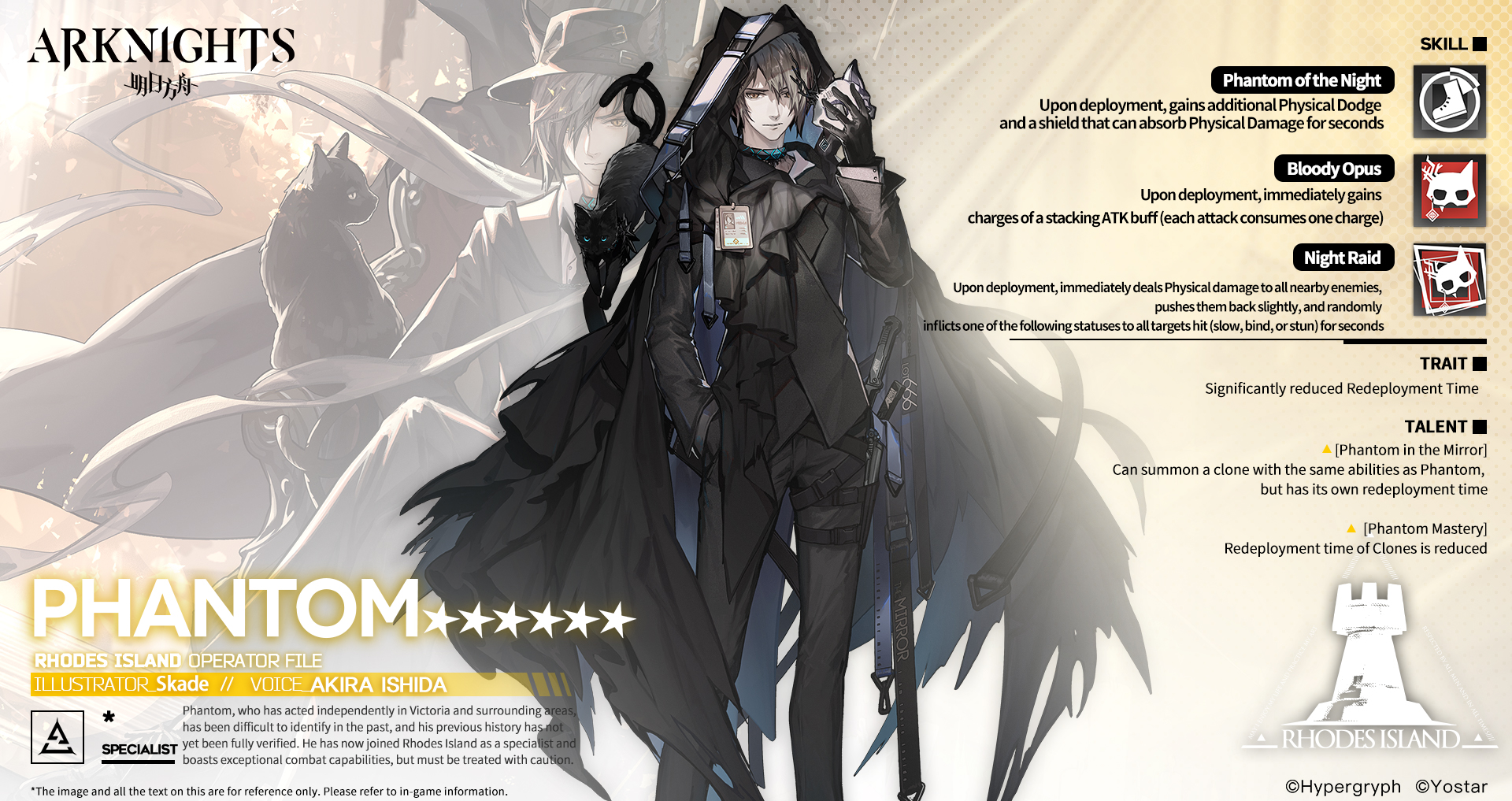 Arknights_EN on Twitter "Phantom was a part of a travelling