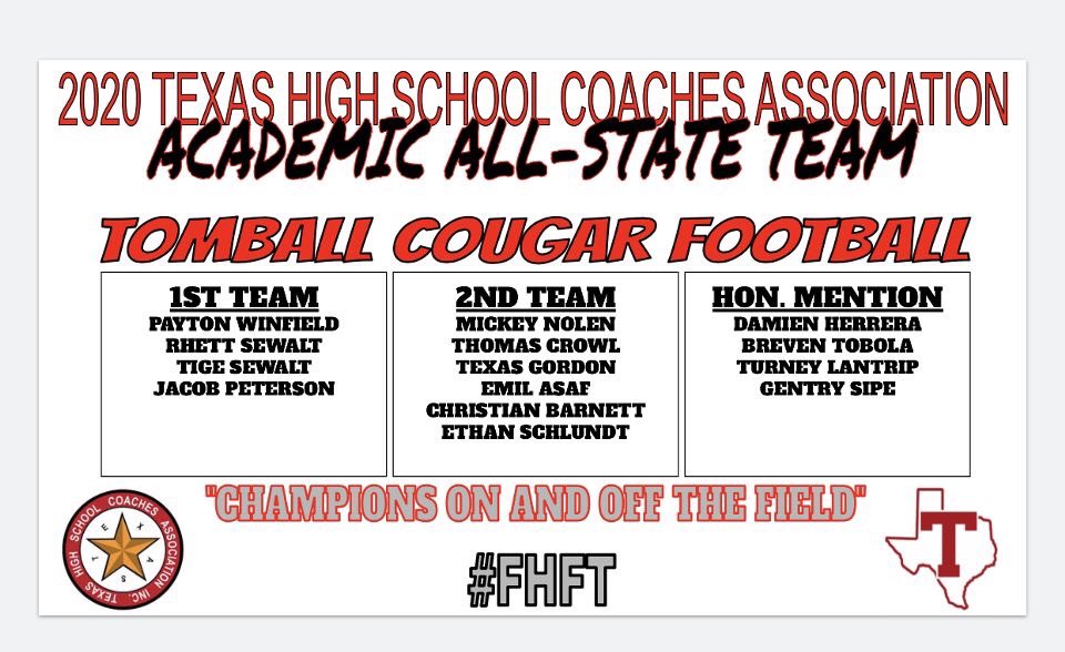 TB_KFLAN's tweet photo. Super Proud of these young men for their commitment to excellence. #ItsWhatWeDo #FHFT ⁦@TomballISD⁩ ⁦@TomballHS⁩ ⁦@TISD_athletics⁩ ⁦@TISDTHS⁩ ⁦@FootballTomball⁩ https://t.co/nkJXbwdm3R