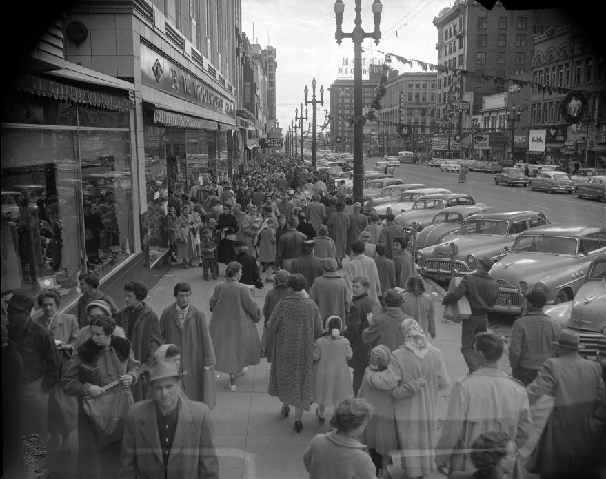 A few more photos I didn't share that I still find really, really something:More Main Street (peep the headlines on those newspapers)