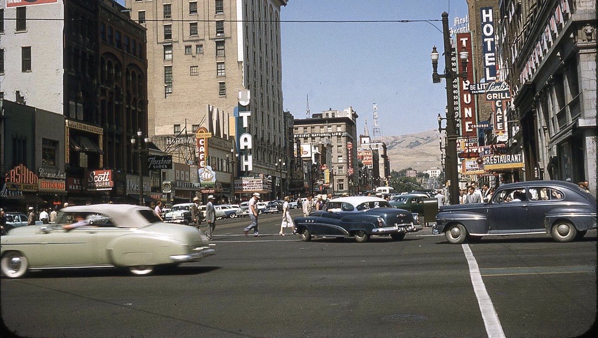 A few more photos I didn't share that I still find really, really something:More Main Street (peep the headlines on those newspapers)