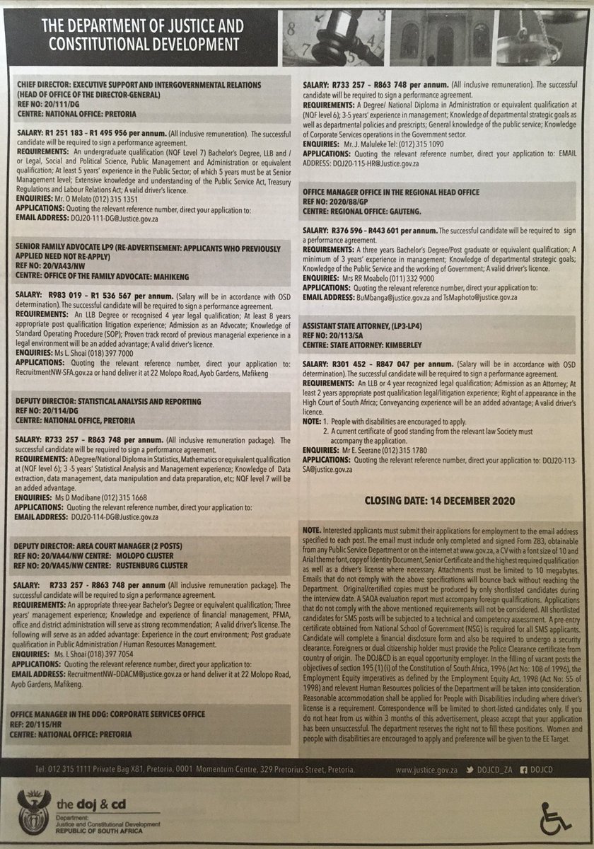 Mothobi Buick Tshabalala (@mo2bitshabalala) on Twitter photo #JobSeekersWednesday #JobSeekersSA #JobAdviceSA #HireAGraduate #ojewakeng @LookingForZA <a href="/NYDARSA/">NYDARSA</a> <a href="/Yes4YouthZA/">Yes4Youth</a> <a href="/WashFellowship/">MandelaWshFellowship</a> <a href="/YALINetwork/">YALI Network</a> <a href="/AUYouthProgram/">African Union Youth Program</a> <a href="/YouthManagersSA/">Youth Managers SA</a> <a href="/ActivateZA/">ACTIVATE! Change Drivers</a> <a href="/YLTalks/">Youth Leadership Talks</a> <a href="/YouthLabZA/">Youth Lab</a> <a href="/akreana_/">Keabetswe🌬</a> <a href="/deptoflabour/">Department of Employment and Labour</a> <a href="/YOpportunities/">Youth Opportunities</a> <a href="/OandOhRecruits/">O and Oh Recruits (Pty) Ltd🇿🇦</a> <a href="/tumisole/">Tumi Sole</a> #JobSeekersWednesday #JobSeekersSA #JobAdviceSA #HireAGraduate #ojewakeng @LookingForZA <a href="/NYDARSA/">NYDARSA</a> <a href="/Yes4YouthZA/">Yes4Youth</a> <a href="/WashFellowship/">MandelaWshFellowship</a> <a href="/YALINetwork/">YALI Network</a> <a href="/AUYouthProgram/">African Union Youth Program</a> <a href="/YouthManagersSA/">Youth Managers SA</a> <a href="/ActivateZA/">ACTIVATE! Change Drivers</a> <a href="/YLTalks/">Youth Leadership Talks</a> <a href="/YouthLabZA/">Youth Lab</a> <a href="/akreana_/">Keabetswe🌬</a> <a href="/deptoflabour/">Department of Employment and Labour</a> <a href="/YOpportunities/">Youth Opportunities</a> <a href="/OandOhRecruits/">O and Oh Recruits (Pty) Ltd🇿🇦</a> <a href="/tumisole/">Tumi Sole</a>