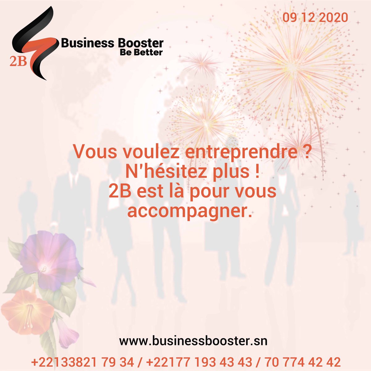 Osons entreprendre !
Yes we can succeed here. « You can get it if you really want now ! »
« Tekki fii menna nek. Nagne Co nièmé ! »
#entreprenariat
#réussite
#Sénégal
#Tekkifi
#2bbusinessbooster
#accompagnement
#accompagnementpersonnalisé
#support
#kebetu