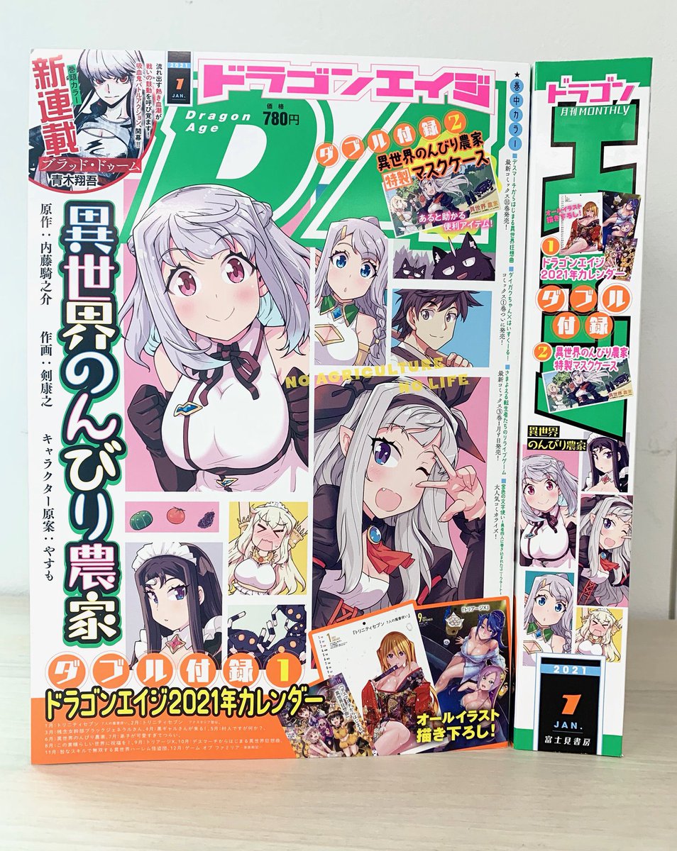 今日発売の月刊ドラゴンエイジ1月号にゲーセン少女の1〜3話を出張掲載させて頂いてます!雑誌で読める貴重な機会!よければ是非〜! 