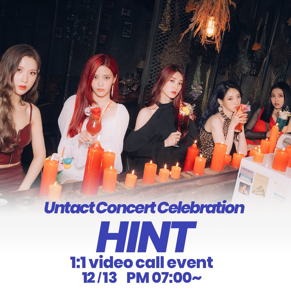 Official_Hint1's tweet photo. [#힌트]
언택트 콘서트 D-4🔖

힌트 언택트 콘서트 스페셜 이벤트 <1:1 영상통화📞>

자세한 사항은 프로필 링크를 참고해주세요!!

 https://t.co/ojp8P8F6oI

#힌트 #HINT #걸그룹 #girlgroup #케이팝 #kpop #아이돌 #idol #online #언택트 #untact #콘서트 #concert #언택트콘서트 #untactconcert https://t.co/SYSKm8yQBS