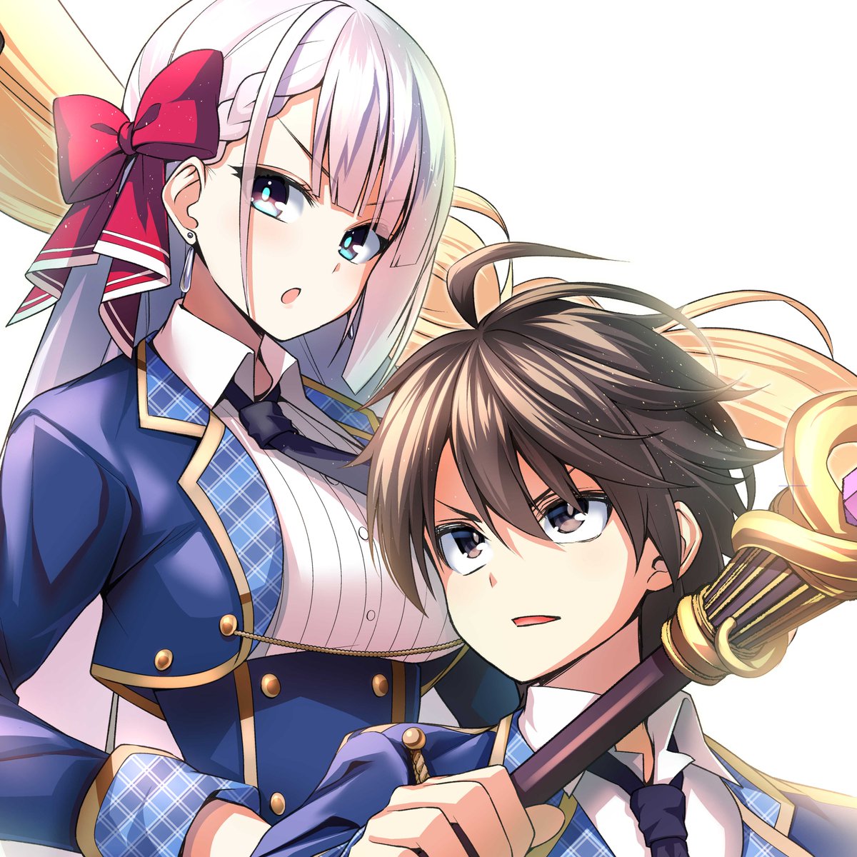"聖剣学院の魔剣使い"12話1の遅れてウェブ連載が更新されています!!2巻の続きに突入!!お姉さん吸血モードでお送りしております。(画像はイメージです)
https://t.co/8gQcYfrkex ニコ静
https://t.co/T161reABbP Comic Walker
 #聖剣学院の魔剣使い #せまつか 