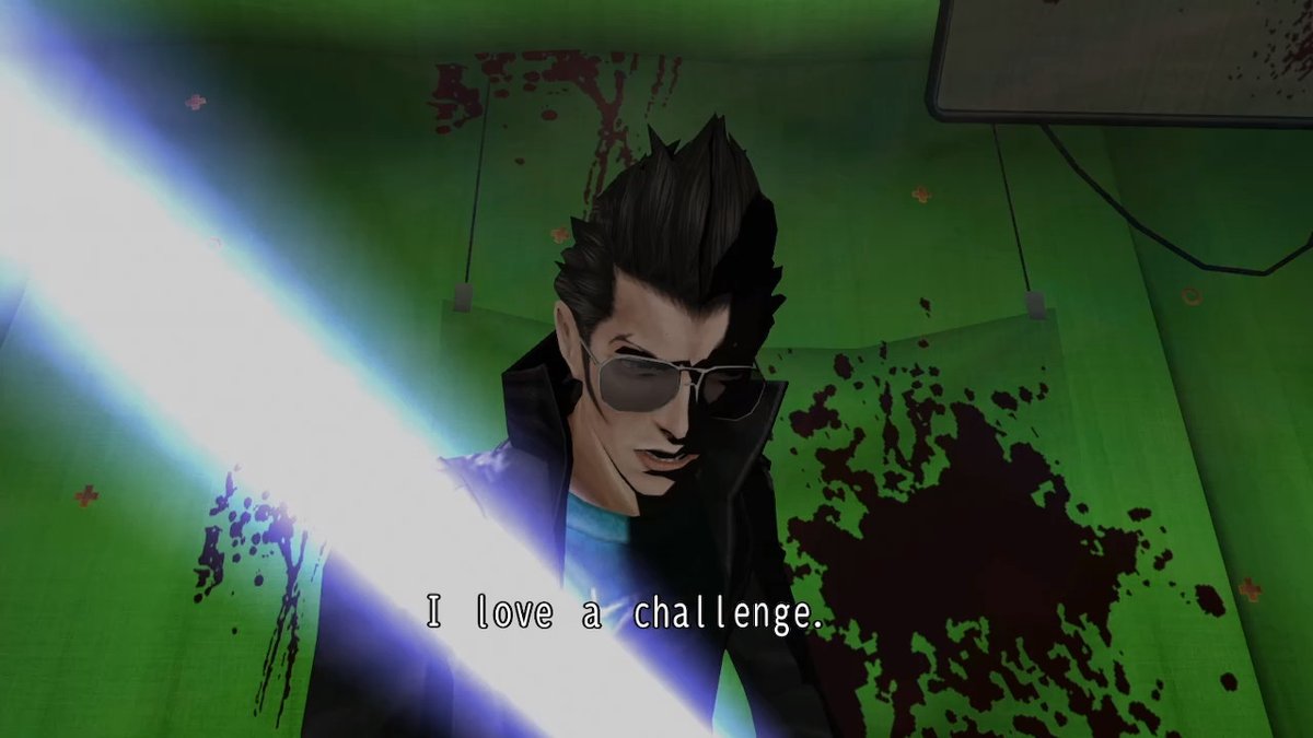 time to get serious #NoMoreHeroes #NintendoSwitch