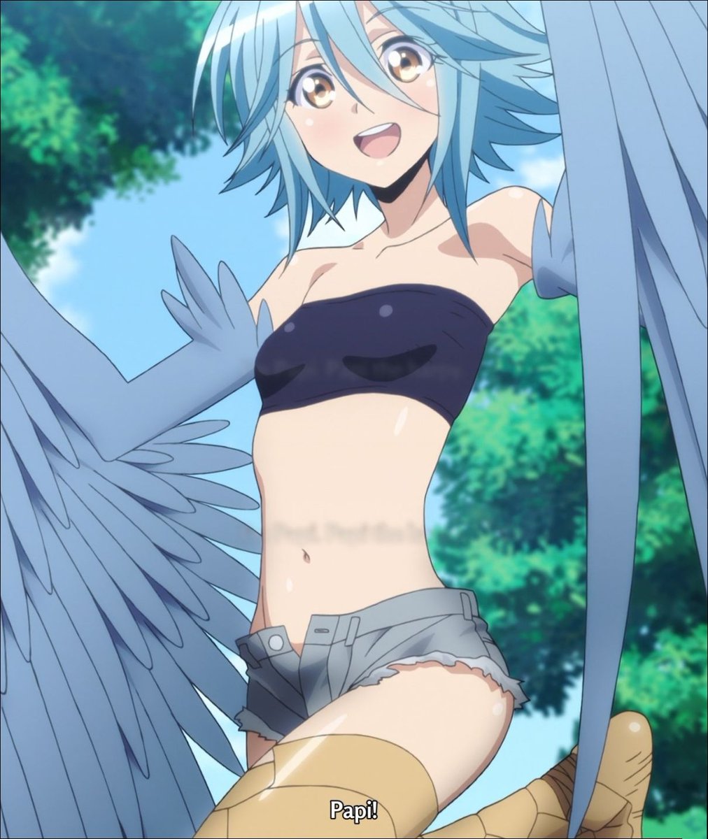 Today's random fanservice anime is Monster Musume to Iru Nichijou, an ...