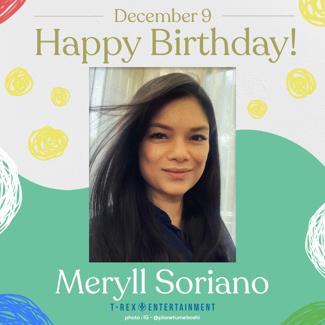 Happy birthday to you, Meryll Soriano!

Enjoy your special day! 