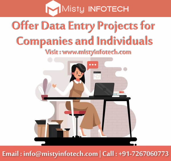 mistyinfotech's tweet photo. Misty Infotech providing Data Entry Projects for Companies and Individuals which can be done from home.
Earn extra Income with Easiest Projects to do with High Monthly Payouts. 
For more info, Contact@ +91 7267060773 or Email @ info@mistyinfotech.com.
https://t.co/z4lNTt7WAW https://t.co/byd0bMrOZZ
