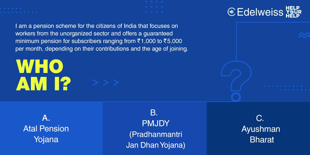 HelpYourHelp's tweet photo. Retirees with pensions, lead a life that’s much more financially secure. Which of these schemes will #HelpYourHelp lead a financially secure life even after they’ve retired? Tell us in the comments below and visit https://t.co/5xzEz1vxmr to know more!
#comment #commentbelow https://t.co/tfkjoILHEH