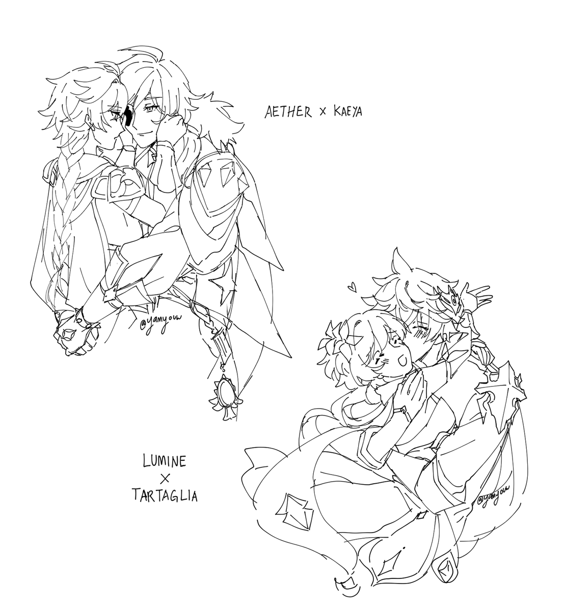 Yamyouw's tweet photo. lunch break doods again to keep my sanity up

MC OTP ☺️ https://t.co/Kmsa2bni7C