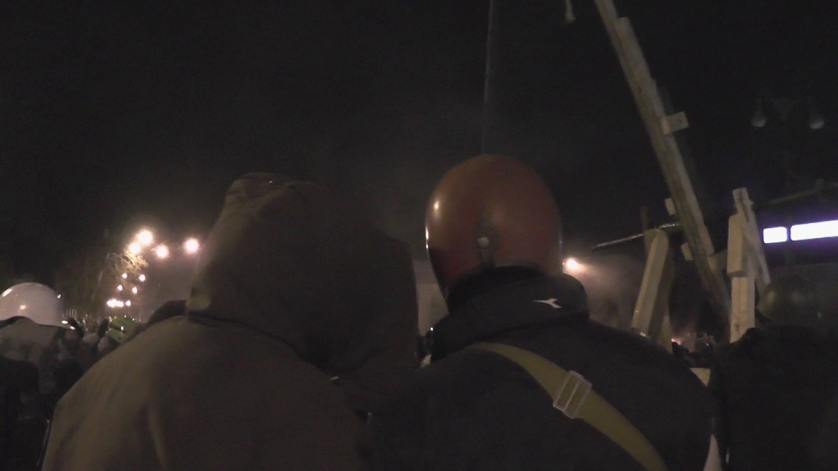 Antifa Experimental Weapons Department (TM)  unveils their new trebuchet after months of R&D