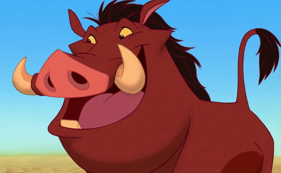 MrsK_Green's tweet photo. 9/12/20 - Pumbaa is the first Disney character to ever break wind 💨 🙊 #24DaysofDisney https://t.co/mUOxJIKyKP