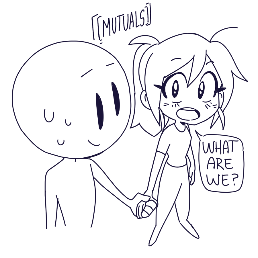 Are we ....friends???  (';ω;`) 