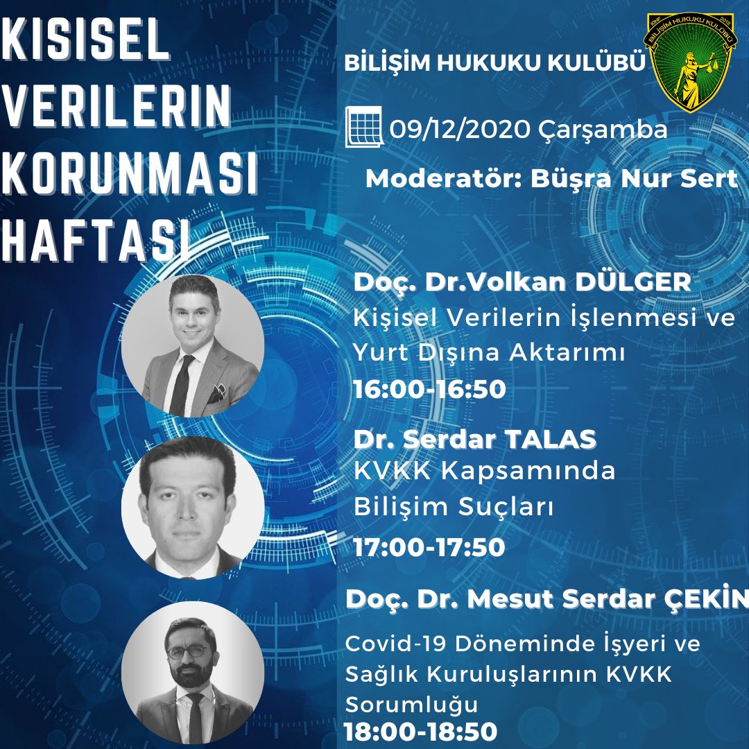 Etkinliğimiz 9 Aralık Çarşamba gününde çok değerli eğitimciler ile devam ediyor!
Hocalarımıza çok teşekkür ederiz
Katılmak için bize ulaşın!