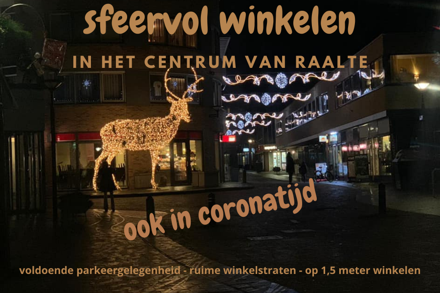 #maatregelen blijven gelijk, ook het #winkeladvies: wees voorbereid, ga zoveel mogelijk alleen en op rustige momenten. Bv. op #koopzondag aanstaande zondag in Raalte. Aangenaam alleen #winkelen in het sfeervolle centrum. #blijfgezond #komalleen #supportyourlocals #kooplokaal