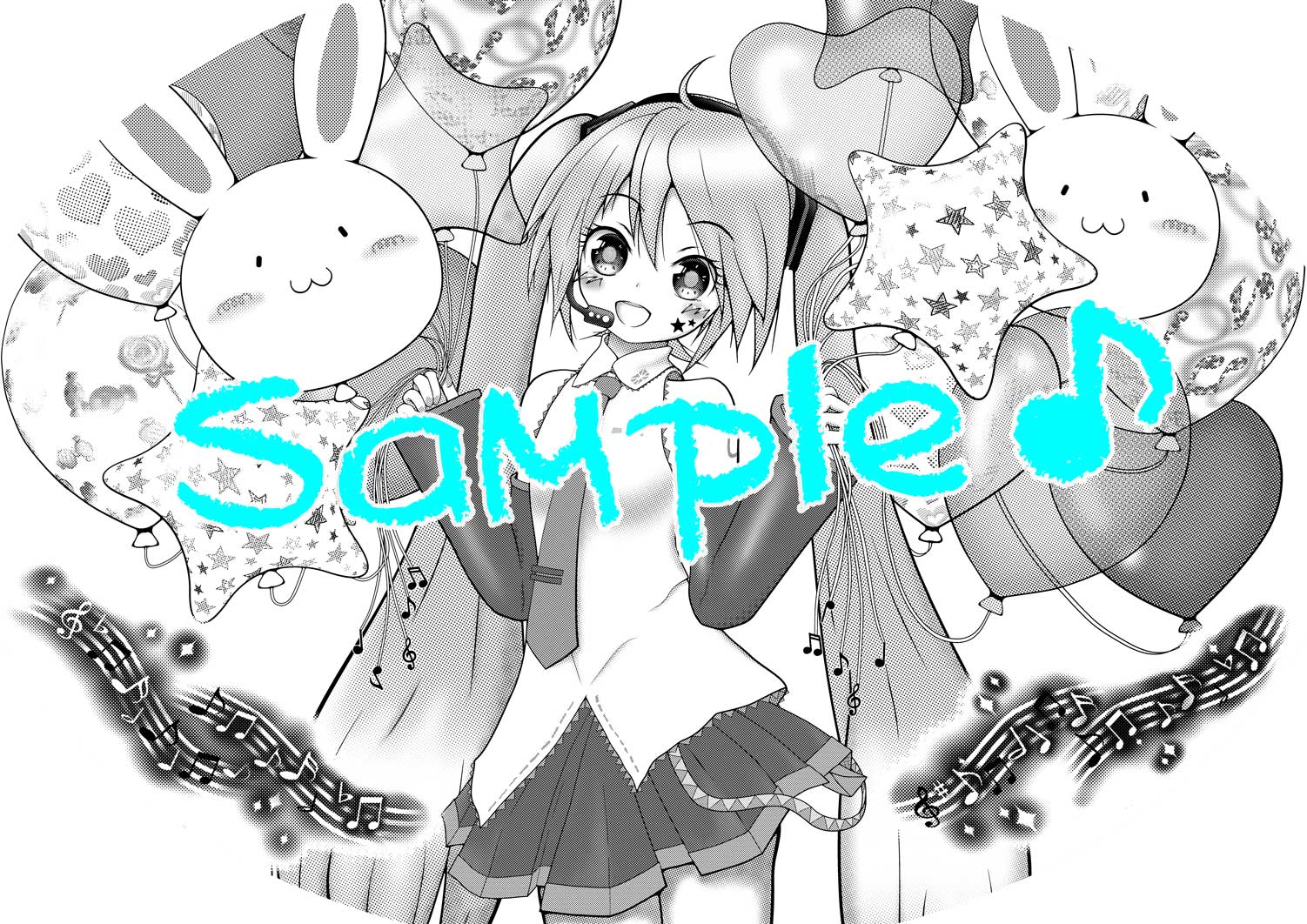 せいらさん工房 5 14 土 通常版チアガール夏希ちゃん風船販売受け付け予定 これが私の代表作 全力で描いた印刷用モノクロイラスト バルーンアート イラスト風船制作 現時点で一番大きなプリント風船 現時点ではコチラが代表作 かな と