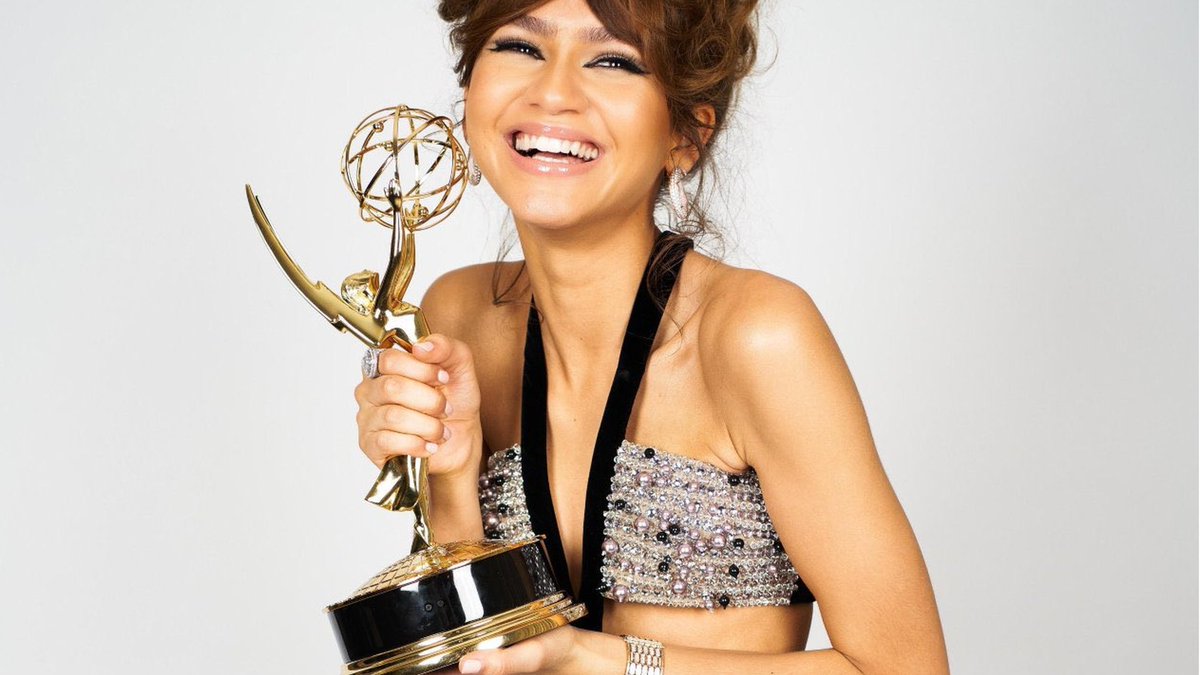 21) Zendaya made history by becoming the youngest ever, and only the second black woman, to win 'Outstanding Lead Actress in a Drama Series' at the Emmys.ICON.