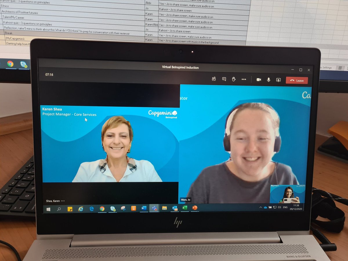 The very last #capgeminibeinspired of 2020....let's go 💪🏾⭐ welcome to all of our new employees today.