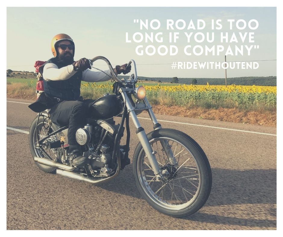 WithoutRide's tweet image. The most important is with who you go not where.
#ridewithoutend #bestbikerpartner