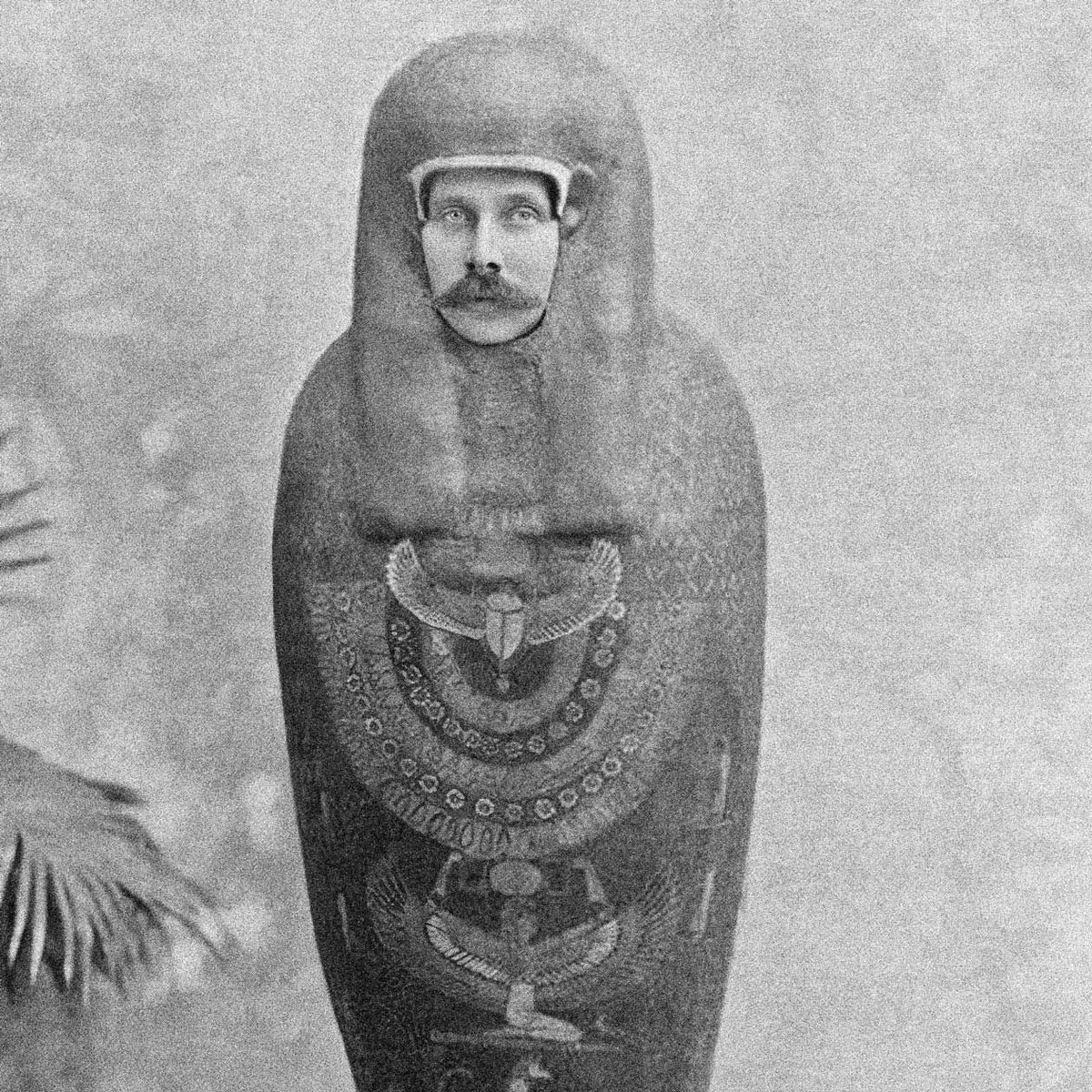 c. 1894: Austro-Hungarian archduke Franz Ferdinand dressed as a mummy _ For more pictures like this, follow @retronauthome @retronauthq