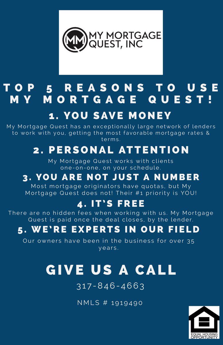 My Mortgage Quest, Inc. (MyMortgageQuest) Twitter