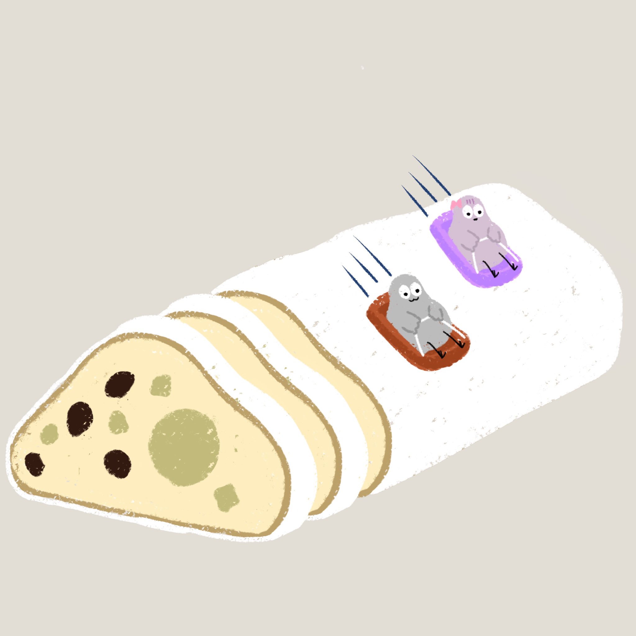 ハトくん あああ雑貨店 님의 트위터 クリスマスにぴったりのお菓子です あああ雑貨店 シュトーレン パン シュトレン イラスト Illustration アート インスタ インスタグラム 絵 Illustrator イラストレーション Gallery カワイイ おえかき