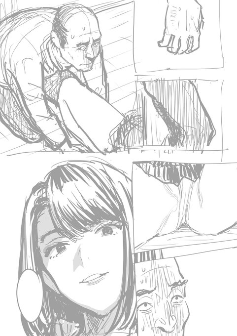 隣のJK3のネーム(兼下書き)ようやく導入部終わった…

立ち合いは強くあたって後は流れでお願いします 