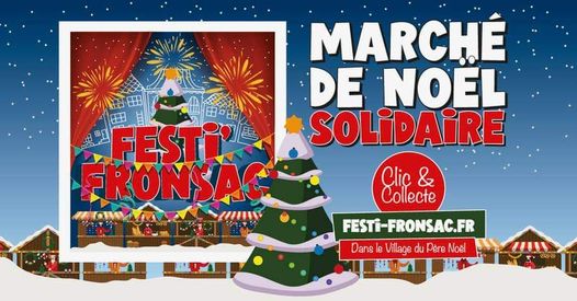 Le Cloître des Cordeliers participera au "clic &amp; collecte" du Festi Fronsac Noël 2020 ! 
ETAPE 1 : Commandez sur le site
ETAPE 2 : Venez collecter au village de Noël
festi-fronsac.fr