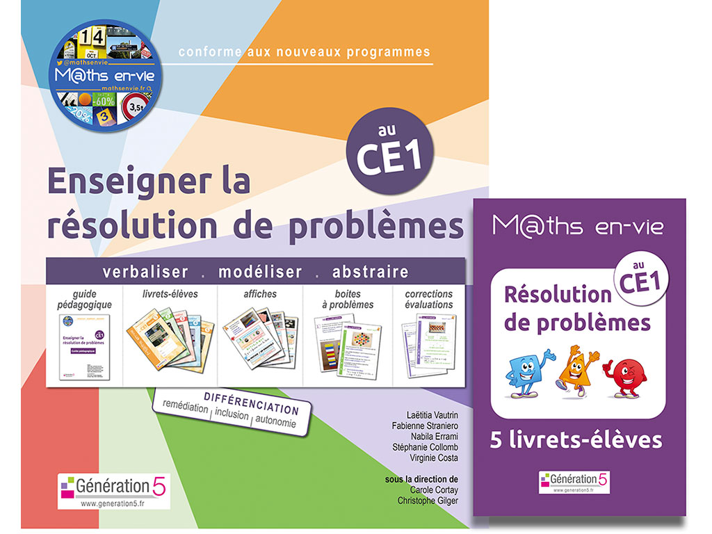 🔝👍Pour tous ceux qui l'attendaient, il est paru !!! 🥂🍾

🆕Voici le tome2 de notre méthode d'enseignement de la résolution de problèmes pour le CE1.

⏭️VERBALISER - MODELISER - ABSTRAIRE⏮️

🔛Pour en savoir plus : mathsenvie.fr/?page_id=6962