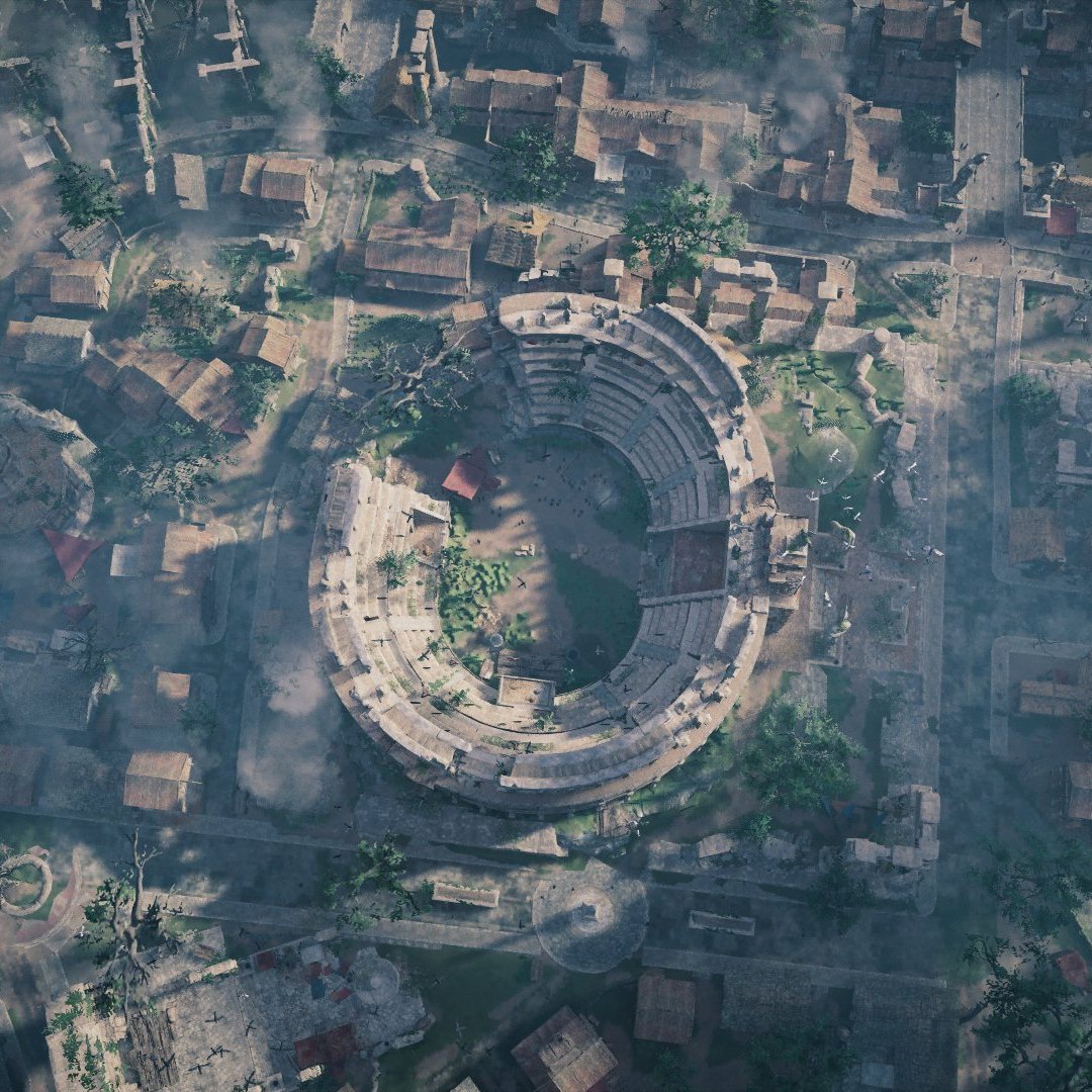 For many centuries after Romans left Briton, the Lunden  #Amphitheater lay in ruins.Eventually, it became populated by "timber houses of a Viking trade settlement."(Historic)As more houses populated around it, it became a Guildhall, a meeting place of a Guild.4/8