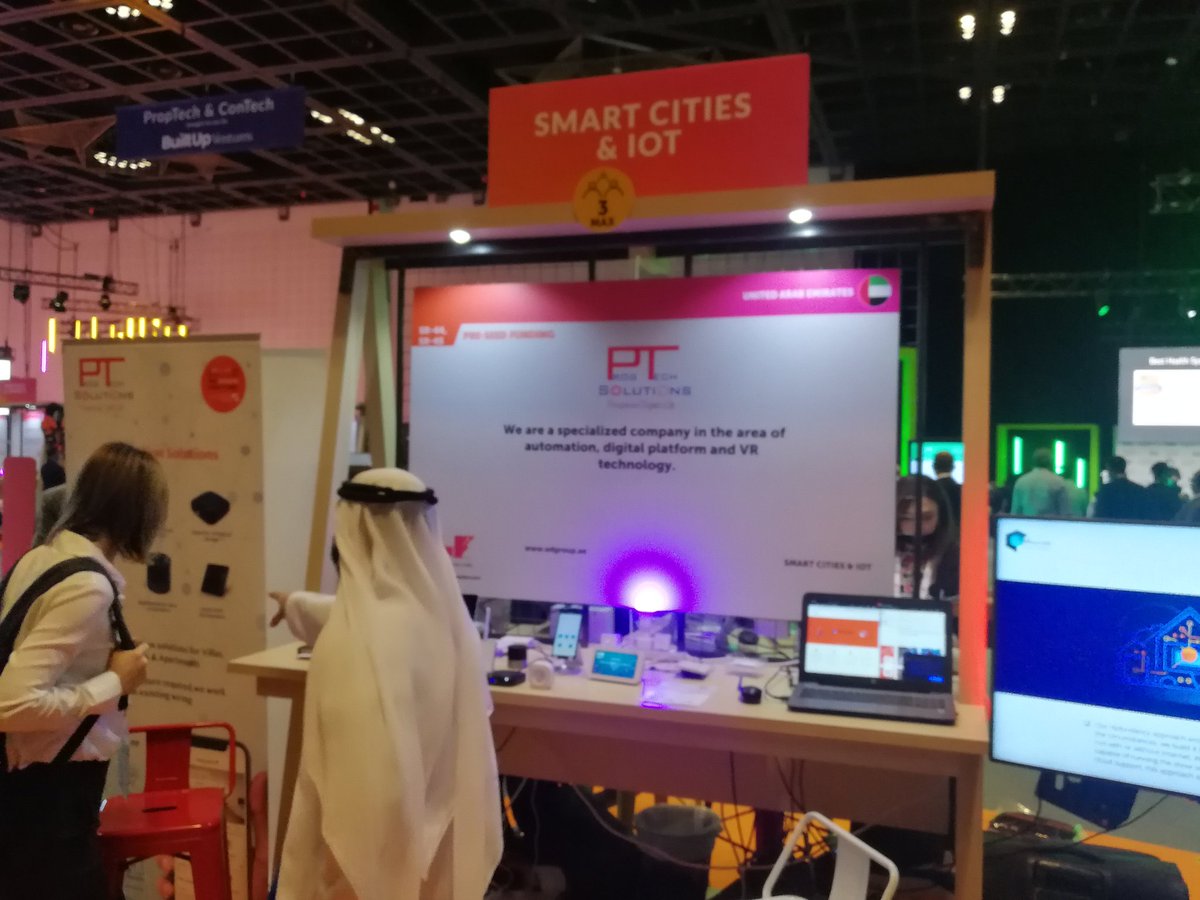 I'm walking around and still cannot understand if this is really a blockchain conference. There is some blockchain garbage but there is also tons of other generic tech stuff all thrown together in the same room.