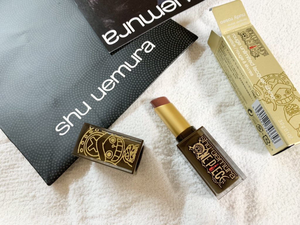 いただいた大丸のギフトでリップを購入させて頂きました💄とてもかわいいのでお披露目させてください🙌♪

シュウウエムラはワンピースとのコラボ！チョッパーのデザインがかわいいです🏴‍☠️💓

イヴサンローランのリップはティント仕様でマスクに付きにくくこちらもとてもいい感じ😷🙆‍♀️ https://t.co/TeJyx9qcP2