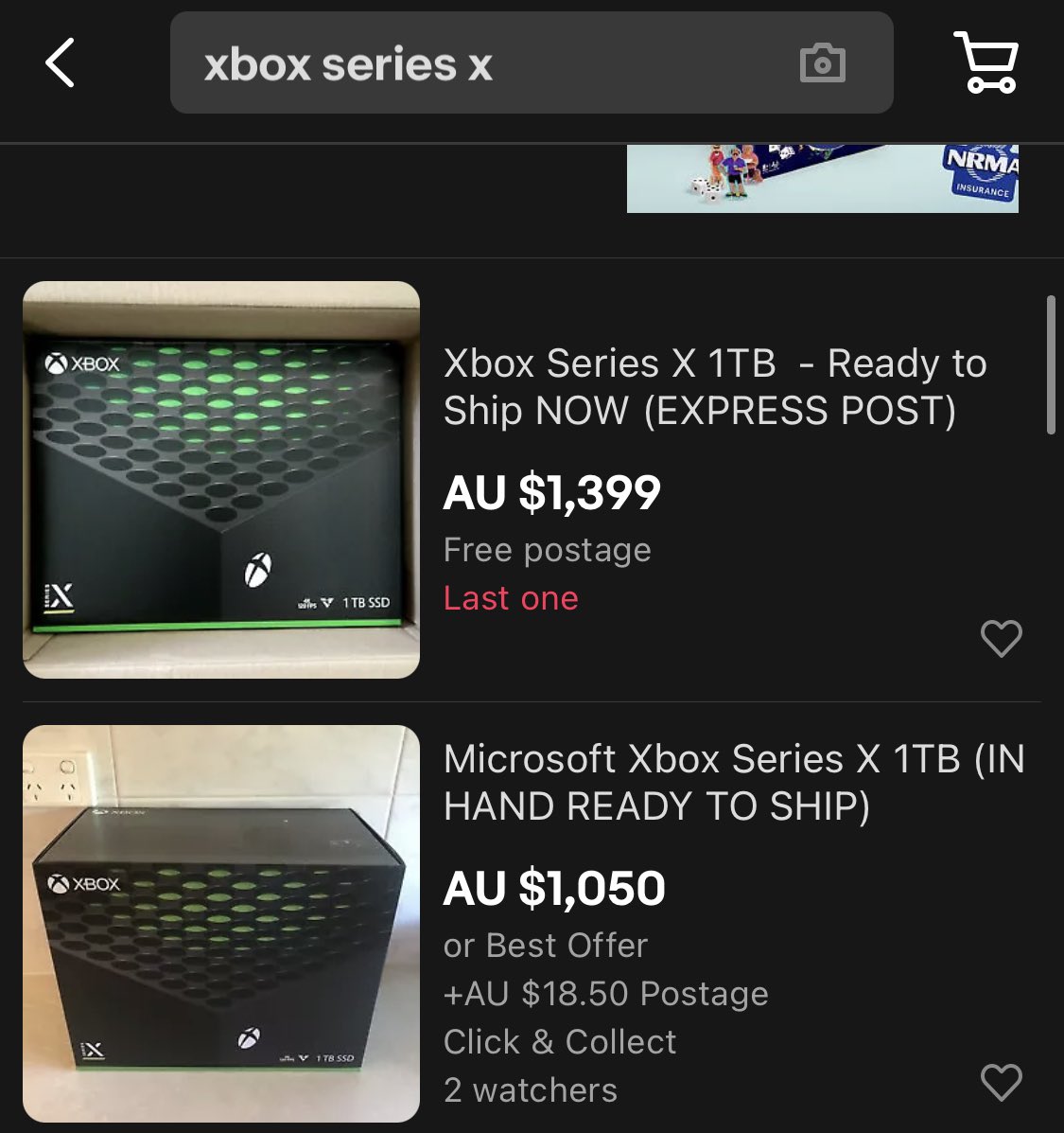 PineappleThinks's tweet photo. @CyberpunkGame I would but scalpers have got it right now at an inflated price https://t.co/d40xFwTtyO