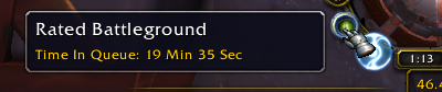 4 games into the season and the queue is already getting unbearable. 
Would be sweet if the queue system could get reverted back to what it was before it was changed for no reason in BFA.