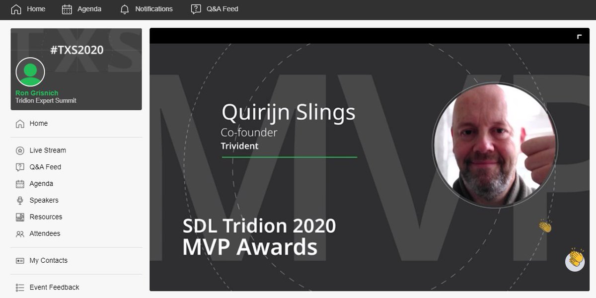 Trivident's tweet photo. Look who just popped up at Tridion Expert Summit! #TXS2020 https://t.co/mz7c5336Fm