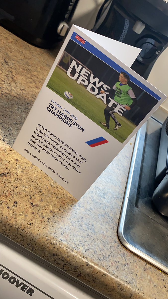 TryhardsFc's tweet photo. This years Christmas card comes from @tomsunley. I don’t think this will be topped by any other card this year! #UTTH
Ps: thanks to @LeisureLeagues2 for writing the report. https://t.co/9bet6MoMKa