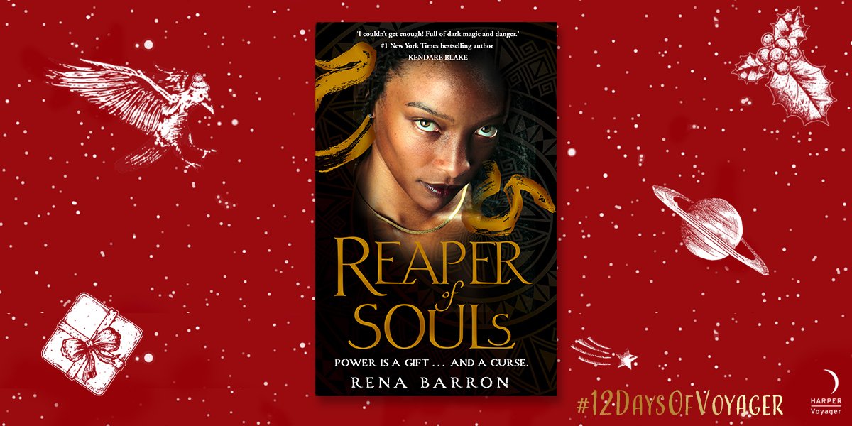 HarperVoyagerUK's tweet photo. On the ninth day of #12DaysOfVoyager we (may) give to you... #ReaperOfSouls by @renathedreamer! We've got 5 Netgalley copies to give away. ✨

To enter: RT and tell us your favourite Kingdom of Souls quote. 👇

Competition closes midnight tonight as is open to UK residents. https://t.co/2RD0DMDnFk