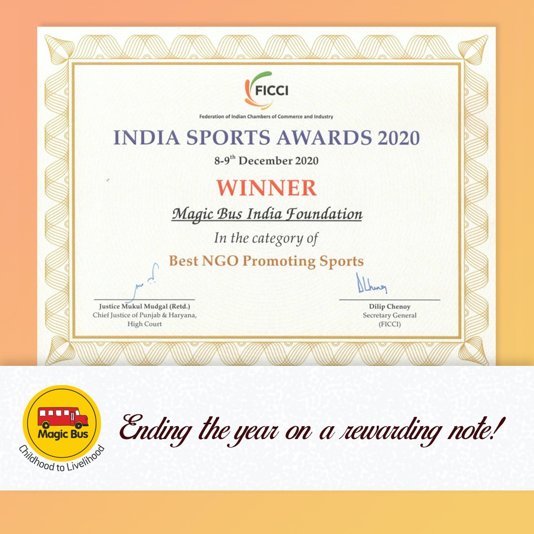 MagicBusIndia's tweet image. Magic happens when people come together. Look where all your love and support got us. Thank you @FICCI for recognising our work.

@MatthewSpacie @jayantrastogi 
#NikhilPingle #RajeshS #DhanashriBhrame