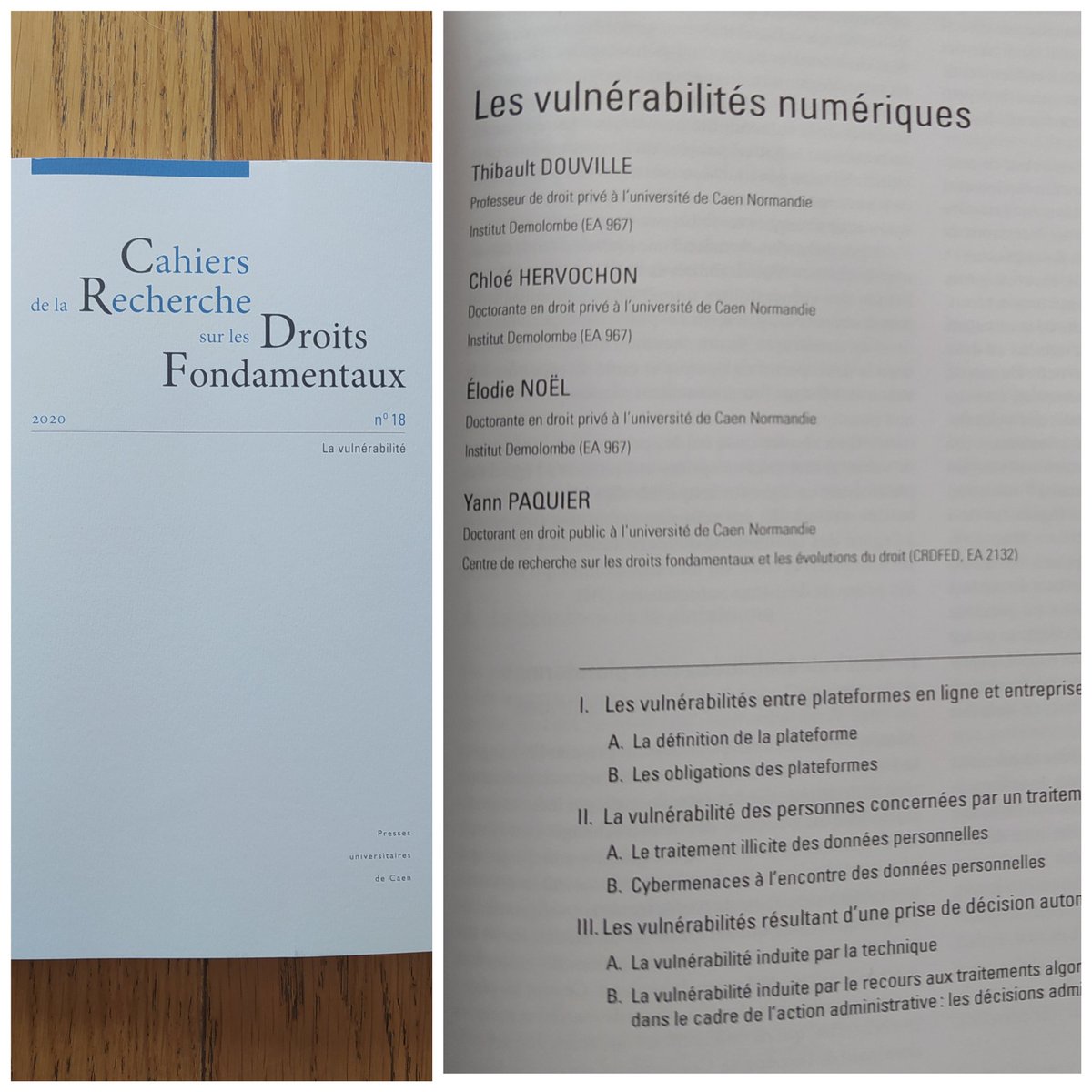 Elo_N14's tweet photo. Heureuse d'avoir pu contribuer à ces réflexions sur "les vulnérabilités numériques" @PUC_ed @DroitNumerique @plateforme https://t.co/kictMLazc9