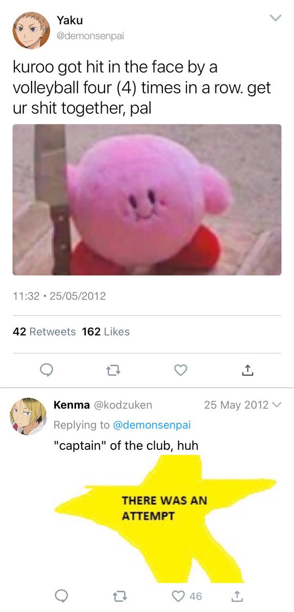 krtskdaily's tweet image. EXHIBIT F — WHY ARE WE LIVING FOR YAKU GRILLING KUROO AT EVERY OPPORTUNITY POSSIBLE