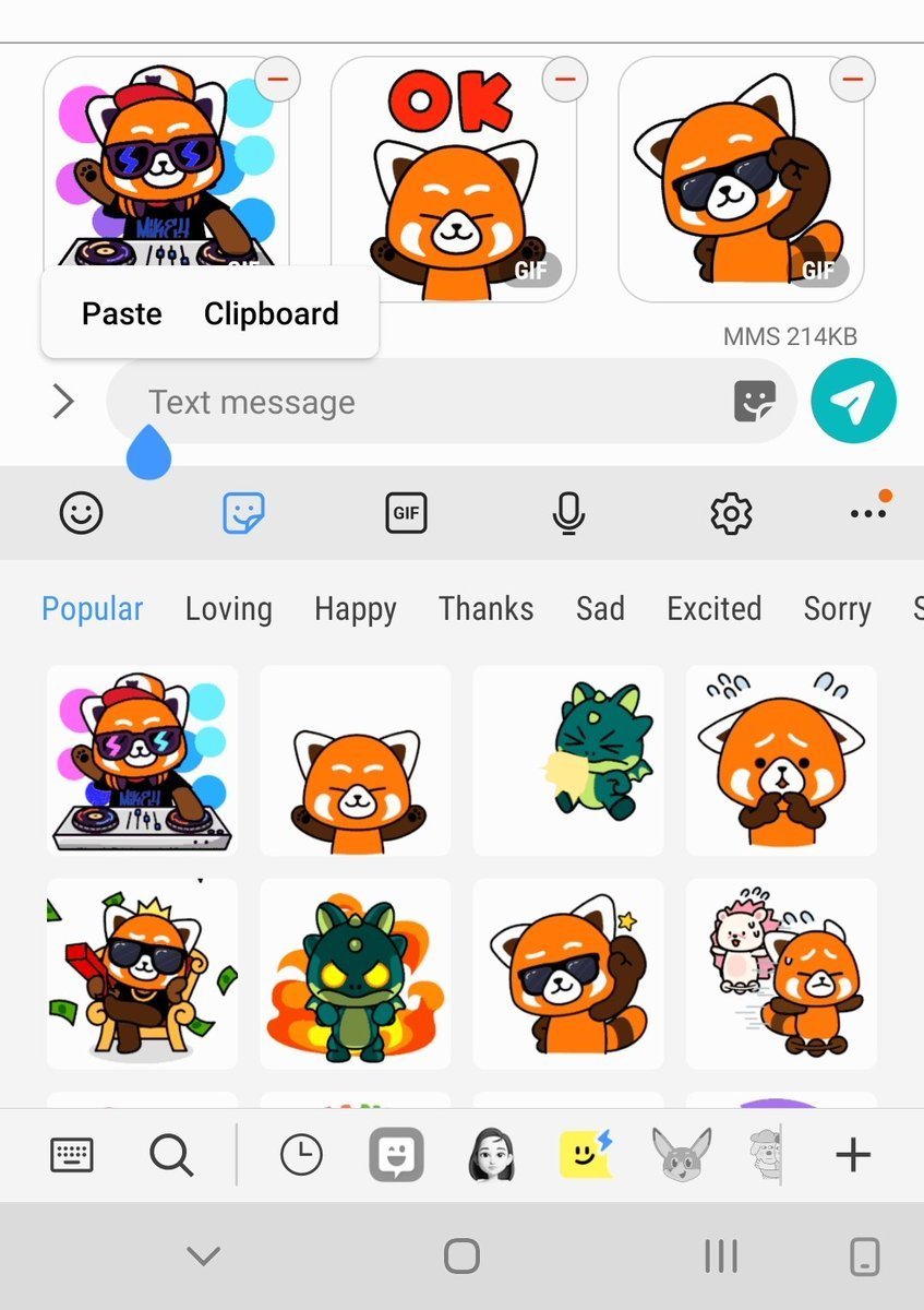 DozerFriends's tweet photo. If a picture is worth 1,000 words, then what about moving stickers? Our Mojitok #AI backed Mikey & Friends stickers, are available for all #Galaxy users. Check them out in the “popular’ tab now! Guaranteed by #Mojitok for at least 50,000,000 views. https://t.co/h7H3pAAPKQ